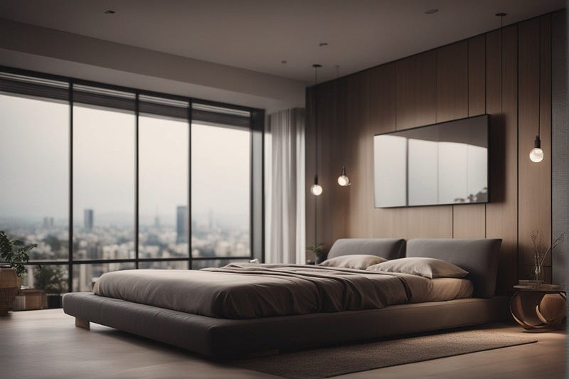 Image of a Minimalist Bedroom