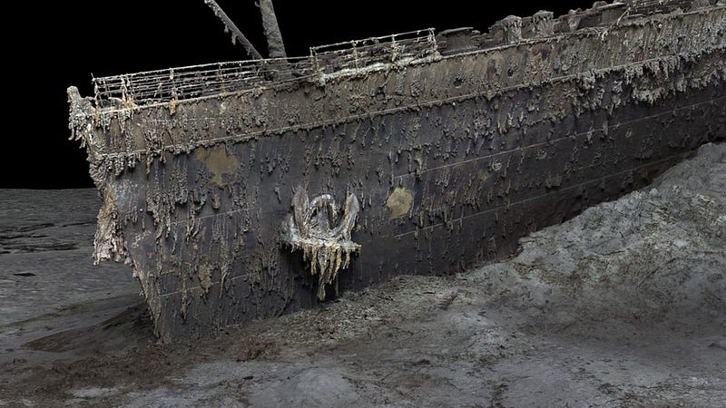 Deep-sea exploration of the Titanic wreck