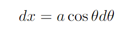 Bounds of the integral