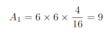 Calculation of rhombus area