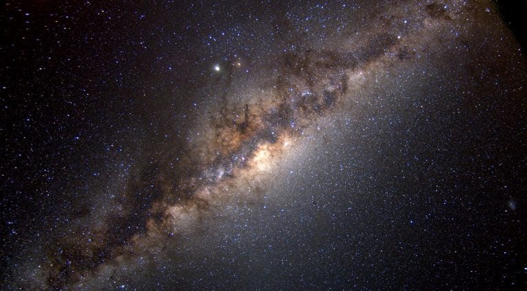 Milky Way galaxy representation