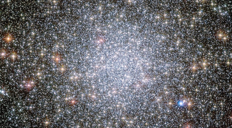 Hubble image of globular cluster 47 Tucanae