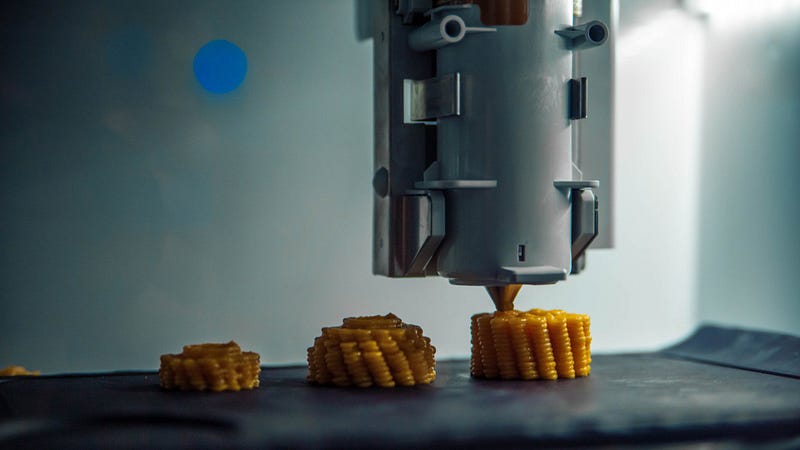 3D printed food items