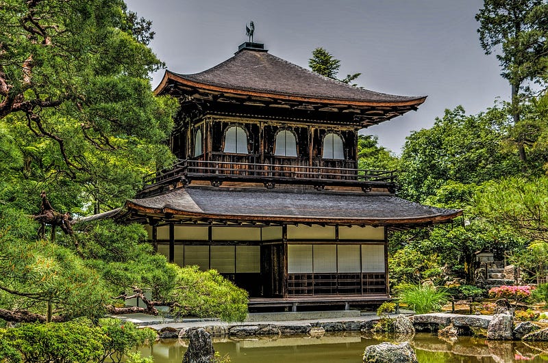 Ginkakuji Temple, a symbol of modest elegance