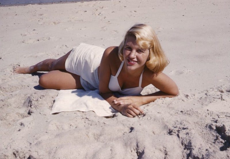 Sylvia Plath in her prime