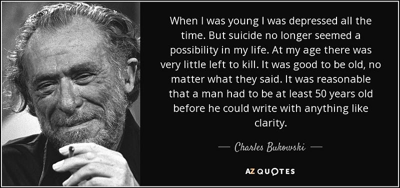 Charles Bukowski Quote