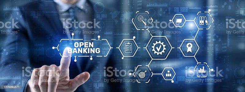 Open Banking Concept Illustration