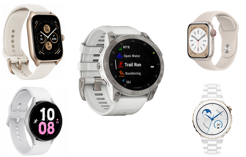 Stylish smartwatch for women showcasing elegance and features.