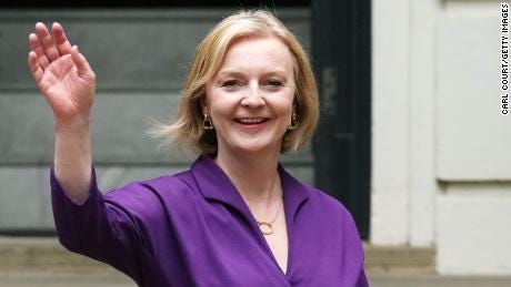 New UK PM Liz Truss supporting cryptocurrency