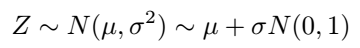 Relationship Between Normal Variables