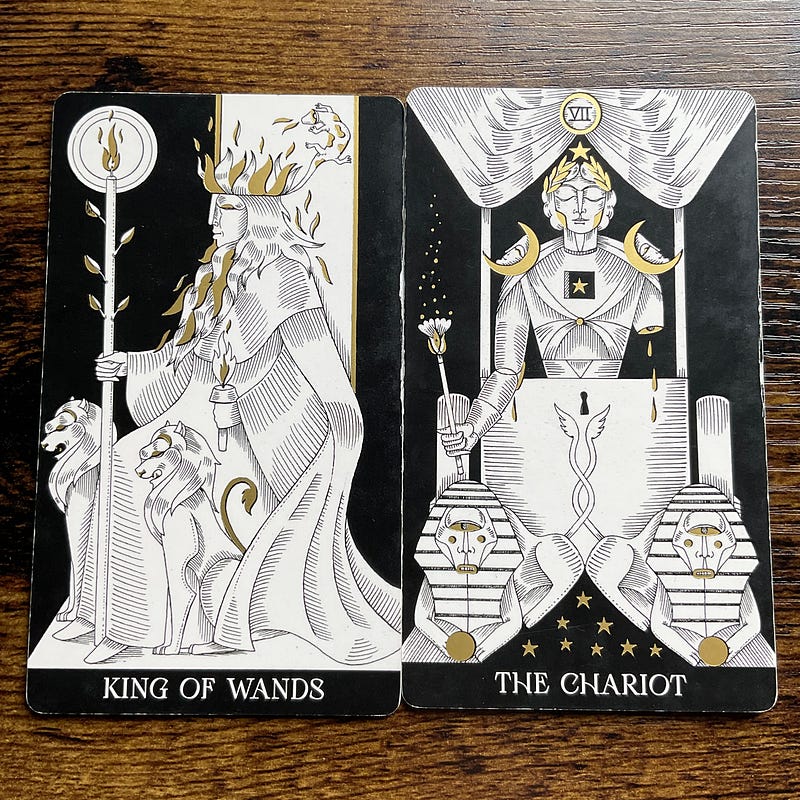 Energy representation through tarot cards