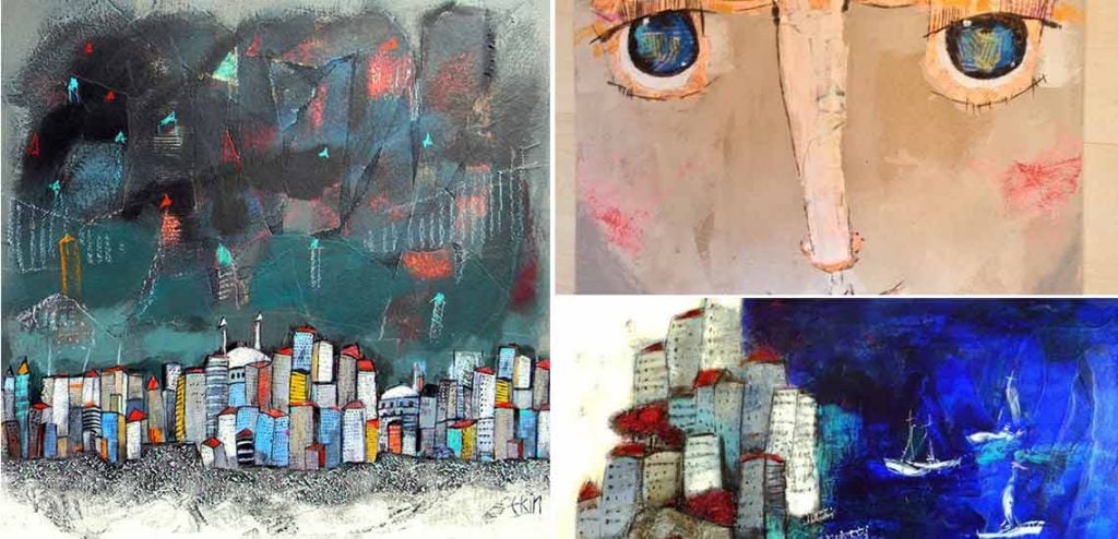Ressam Ekin Nayır Yılbaşı Sergisi